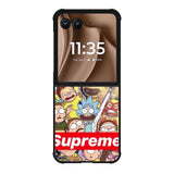 The glory of Rick and Morty Motorola Moto RAZR Plus 2025 Case OV0089