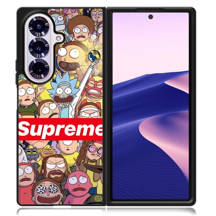 The glory of Rick and Morty Samsung Galaxy Z Fold 7 Case OV0089