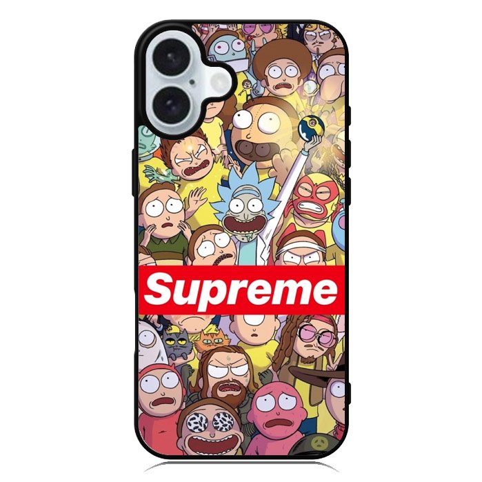 The glory of Rick and Morty iPhone 16 Case QC0089