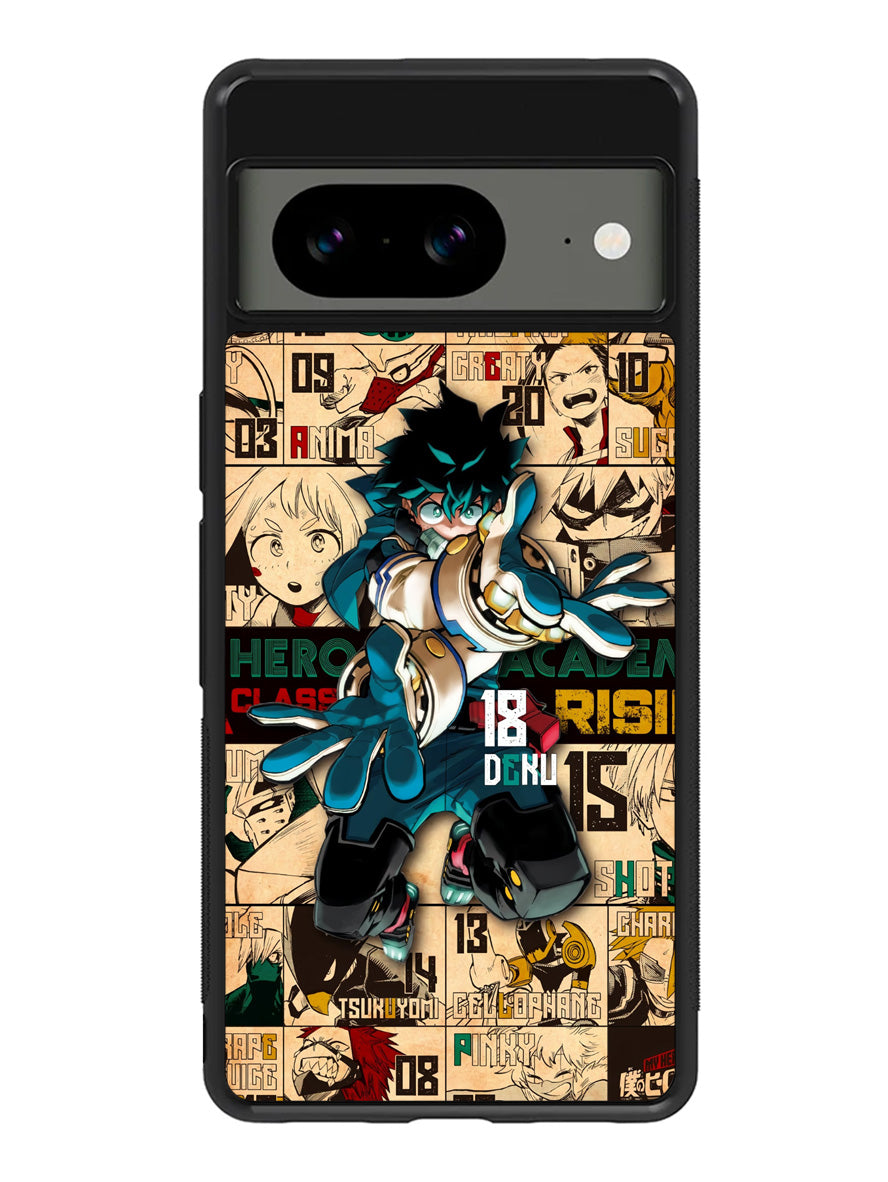 Deku BNHA Google Pixel 8A Case QC0096