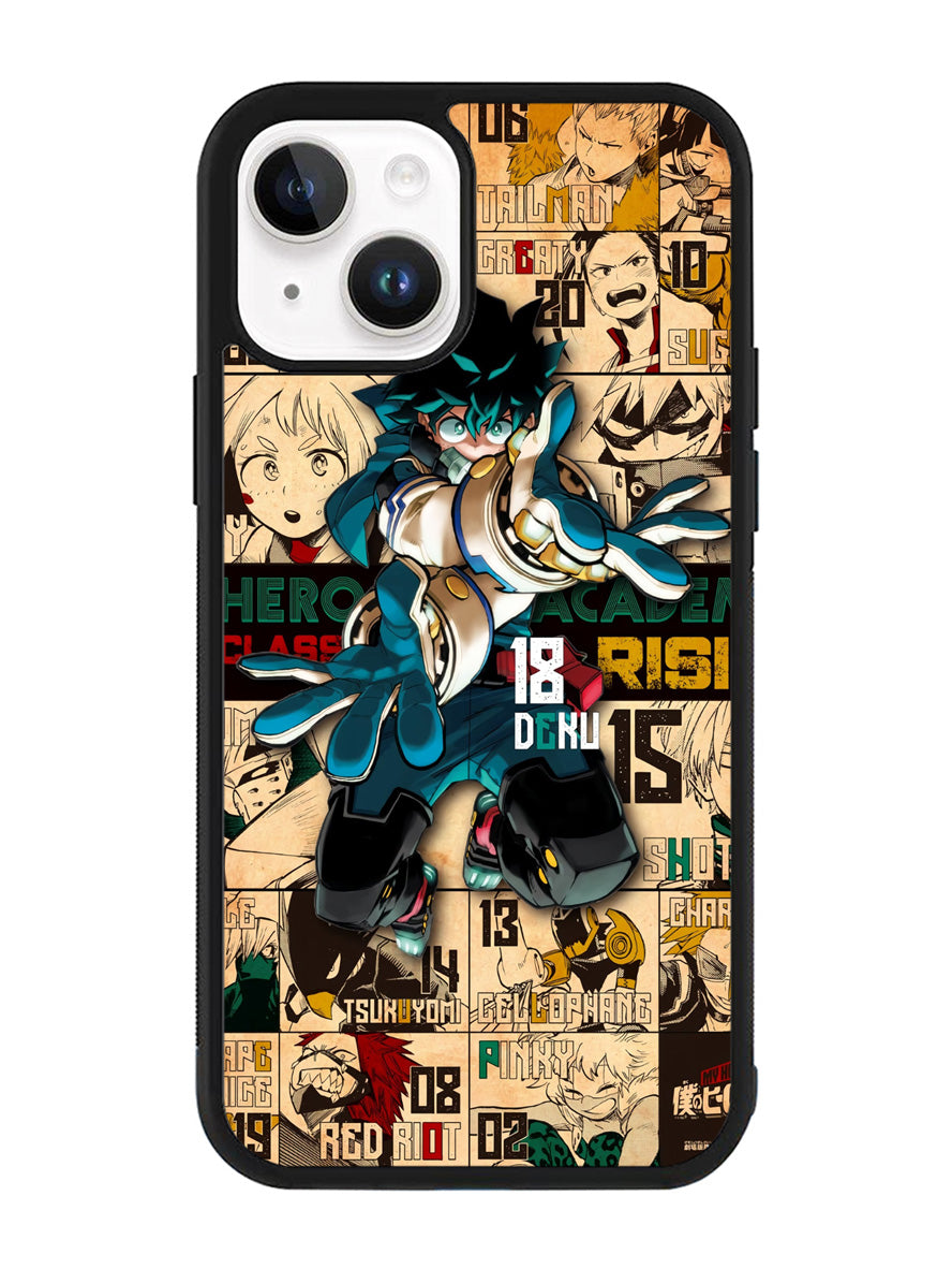 Deku BNHA iPhone 14 Case QC0096