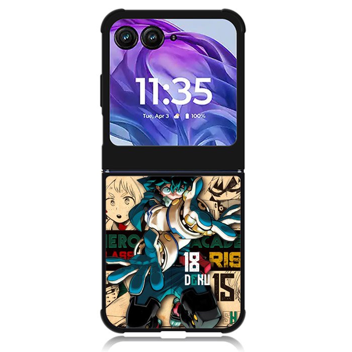Deku BNHA Motorola Moto Razr Plus 2024 , Moto Razr+ 2024 Case OV0096