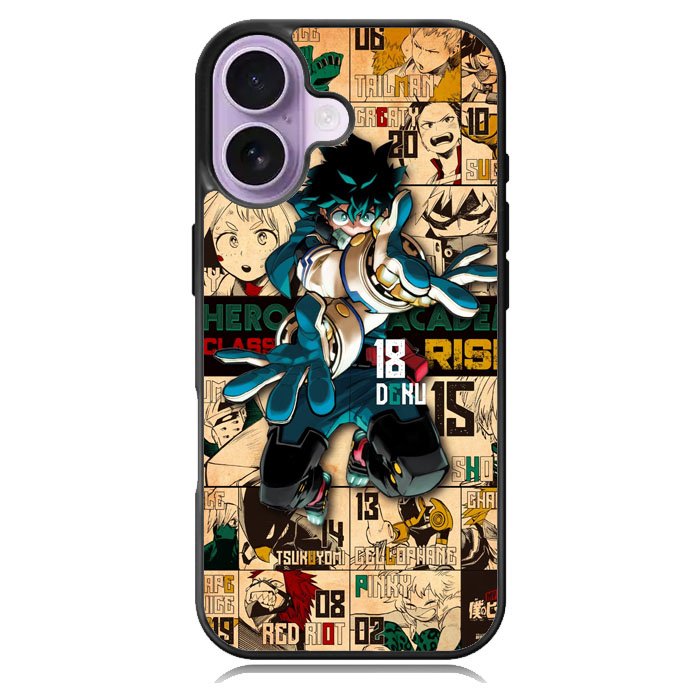 Deku BNHA iPhone 17 Case OV0096