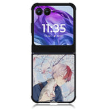 anime boy with cat Motorola Moto Razr Plus 2024 , Moto Razr+ 2024 Case OV0097