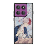 anime boy with cat Motorola Moto Edge 60 Pro Case OV0097