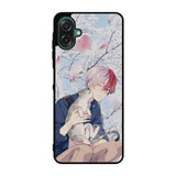 anime boy with cat Samsung Galaxy A07 Case OV0097
