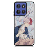 anime boy with cat Motorola Moto G Stylus 5G 2025 Case OV0097