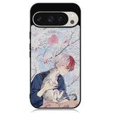 anime boy with cat Google Pixel 9 Pro XL Case OV0097
