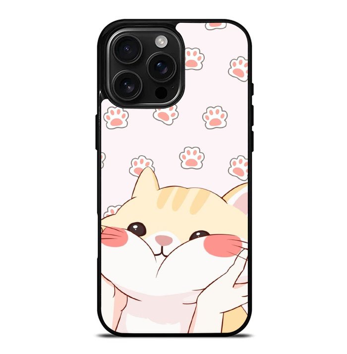 Cute Cat Pussy FLO503 iPhone 16 Pro Max Case