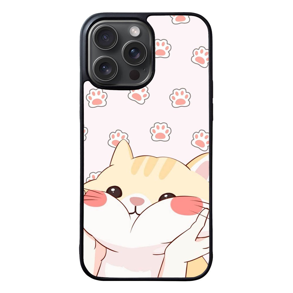 Cute Cat Pussy FLO503 iPhone 15 Pro Max Case