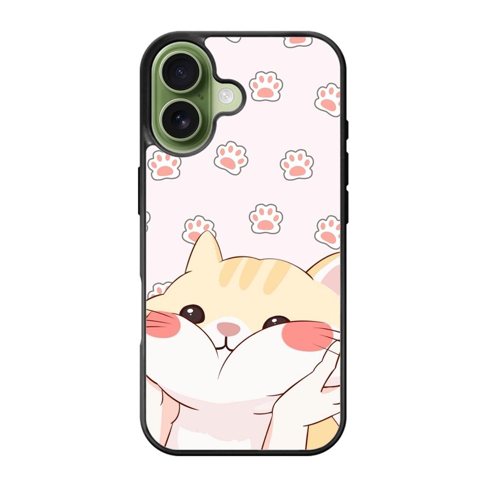 Cute Cat Pussy FLO503 iPhone 17 Case