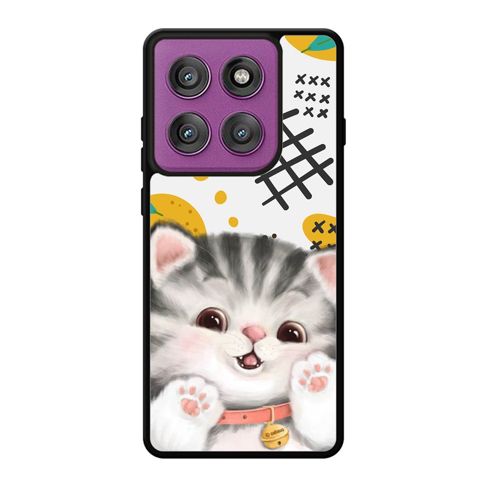 Aesthetic Cat Cute FLO0504 Motorola Moto Edge 60 Pro Case