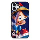 Pinocchio Sky Dream iPhone 16 Case QC0107