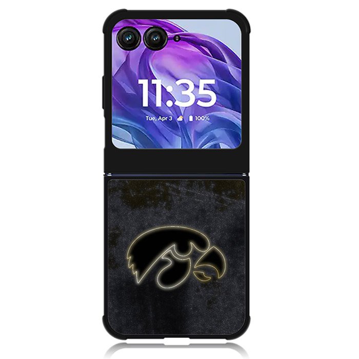 Iowa Hawkeye Motorola Moto Razr Plus 2024 , Moto Razr+ 2024 Case OV0108