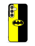 Batman Logo Yellow Black Samsung Galaxy S25 Plus 5G , Samsung Galaxy S25+ 5G Case OV0112
