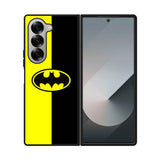 Batman Logo Yellow Black Samsung Galaxy Z Fold 7 5G Case OV0112