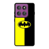 Batman Logo Yellow Black Motorola Moto Edge 60 Pro Case OV0112