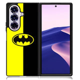 Batman Logo Yellow Black Samsung Galaxy Z Fold 7 Case OV0112