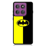 Batman Logo Yellow Black Motorola Moto Edge 2025 | Moto Edge 60 Fusion | Moto Edge 60 Pro Case OV0112