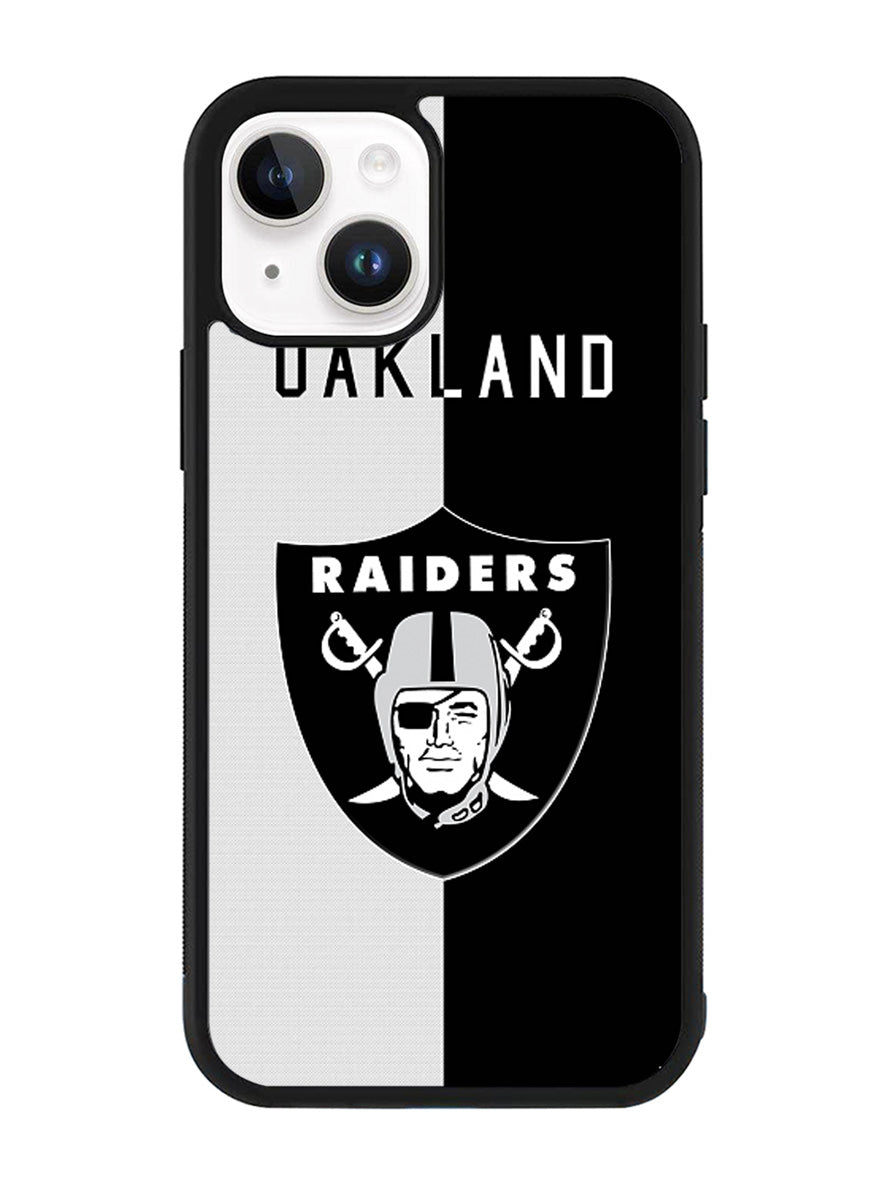 Oakland Raiders BW iPhone 14 Plus Case QC0118