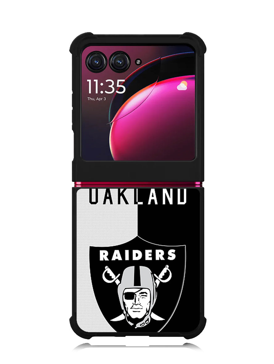 Oakland Raiders BW Motorola Moto Razr Plus 2023 , Moto Razr+ 2023 Case OV0118