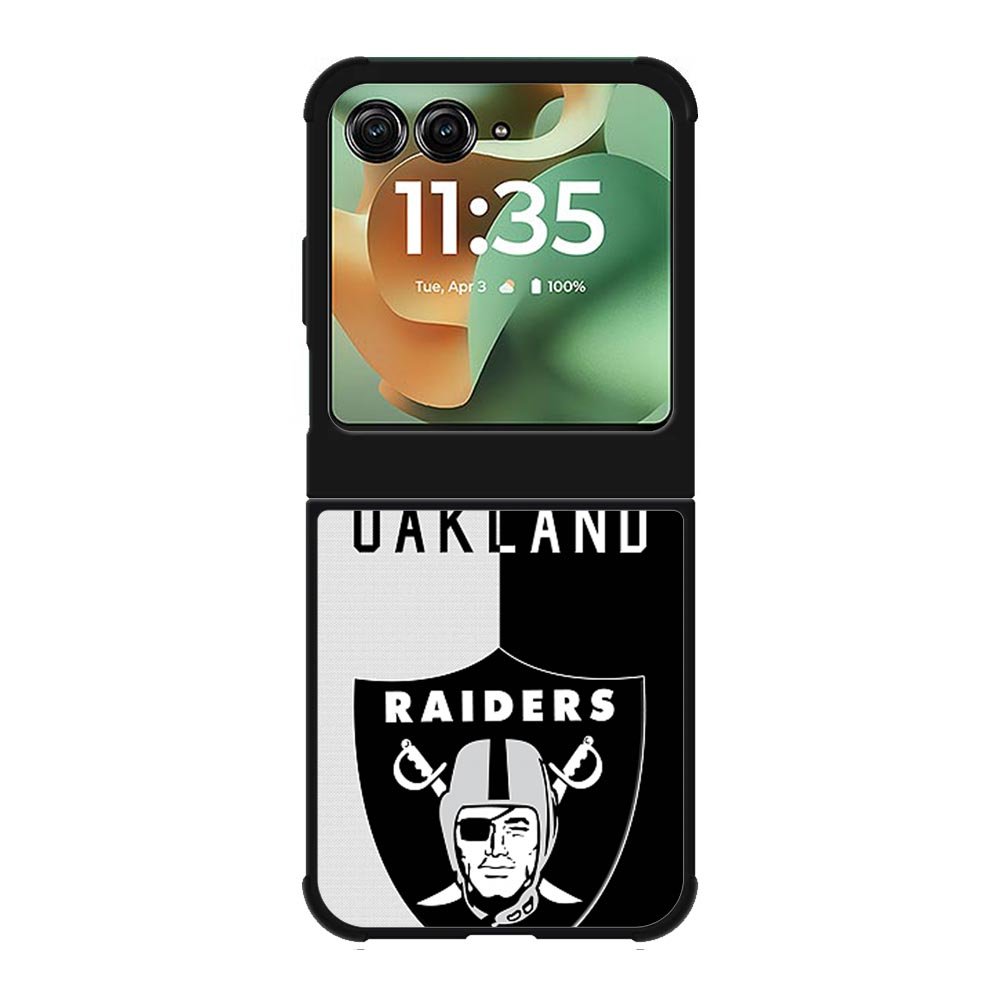 Oakland Raiders BW Motorola Moto RAZR 2025 Case OV0118
