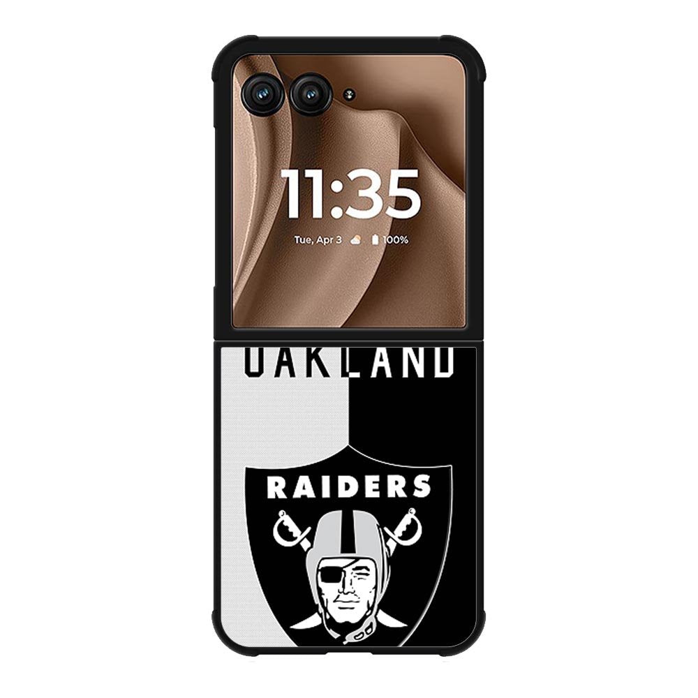 Oakland Raiders BW Motorola Moto RAZR Plus 2025 Case OV0118