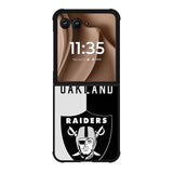 Oakland Raiders BW Motorola Moto RAZR Plus 2025 Case OV0118