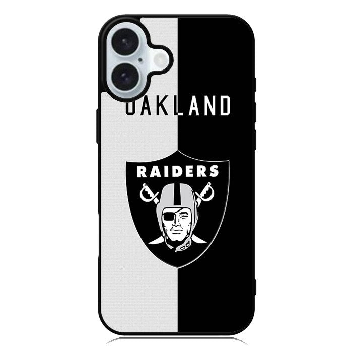 Oakland Raiders BW iPhone 16 Case QC0118