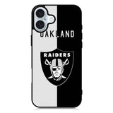 Oakland Raiders BW iPhone 16 Case QC0118