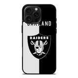 Oakland Raiders BW iPhone 16 Pro Max Case OV0118