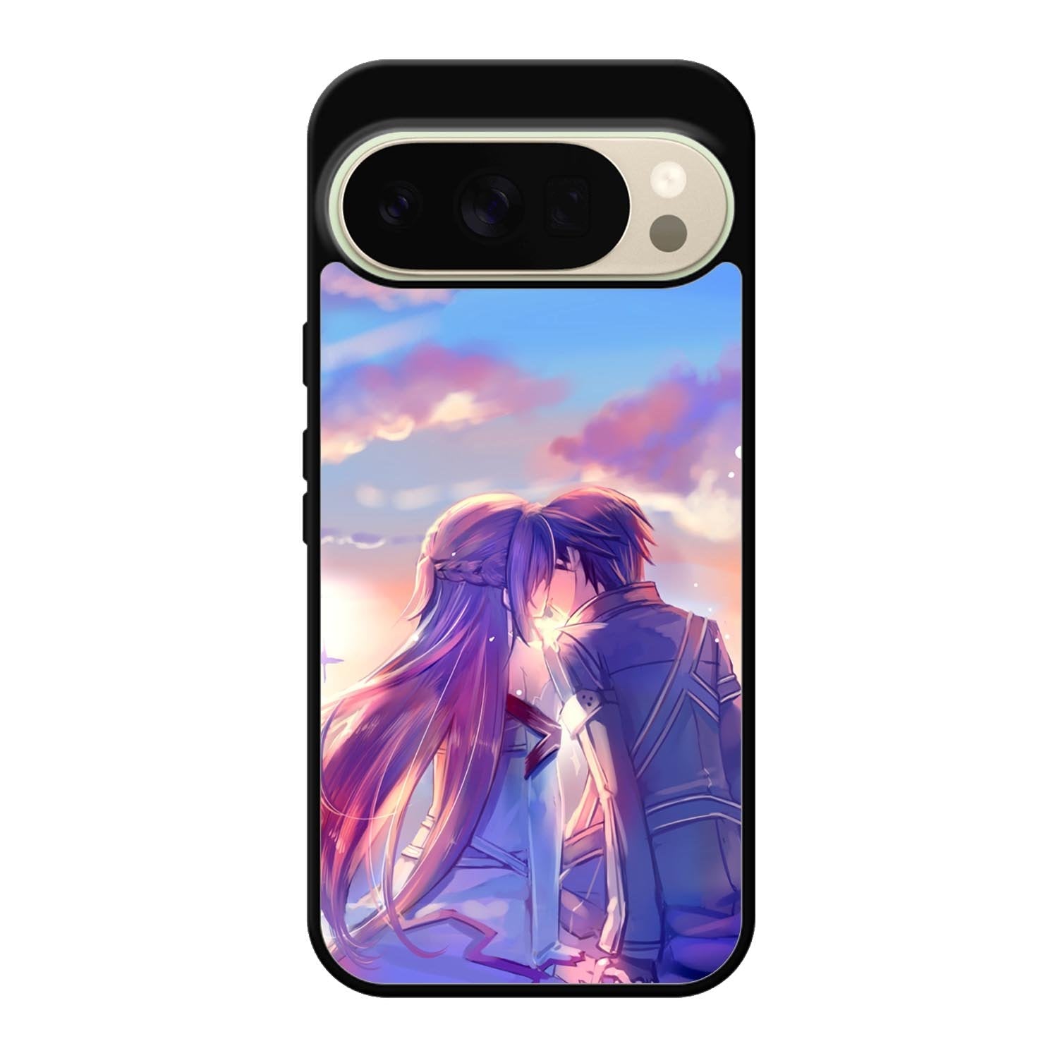 Anime Asuna Yuuki Kirito Sinon SAO Google Pixel 10 Pro Case OV0123