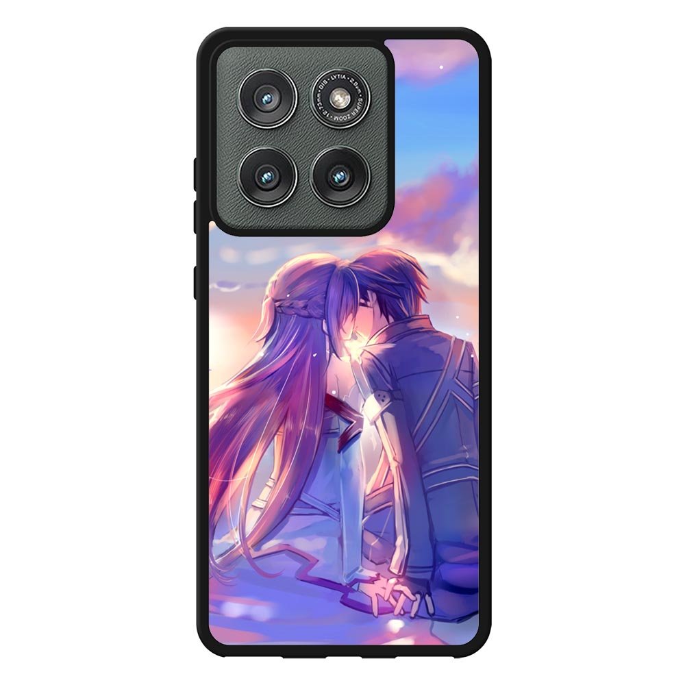 Anime Asuna Yuuki Kirito Sinon SAO Motorola Moto Edge 2025 Case OV0123
