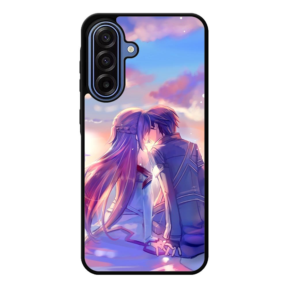 Anime Asuna Yuuki Kirito Sinon SAO Samsung Galaxy A17 Case OV0123