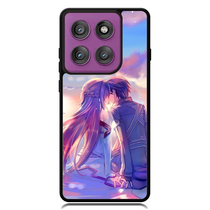 Anime Asuna Yuuki Kirito Sinon SAO Motorola Moto Edge 2025 | Moto Edge 60 Fusion | Moto Edge 60 Pro Case OV0123