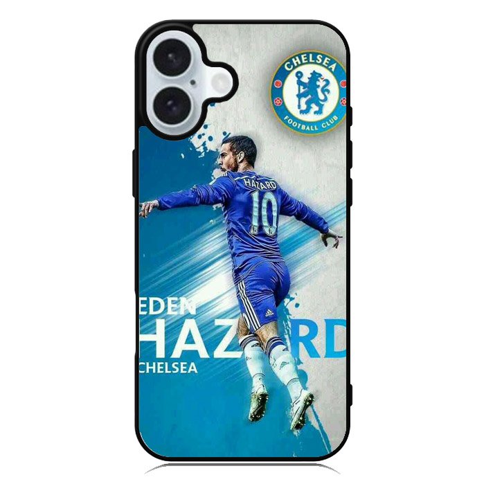 Eden Hazard Chelsea iPhone 16 Plus Case QC0128
