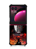 Attack On Titan Motorola Moto Razr Plus 2023 , Moto Razr+ 2023 Case OV0133