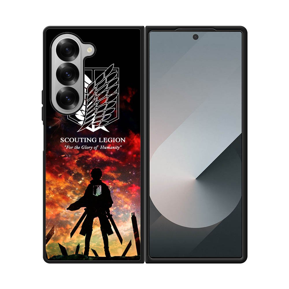 Attack On Titan Samsung Galaxy Z Fold 7 5G Case QC0133