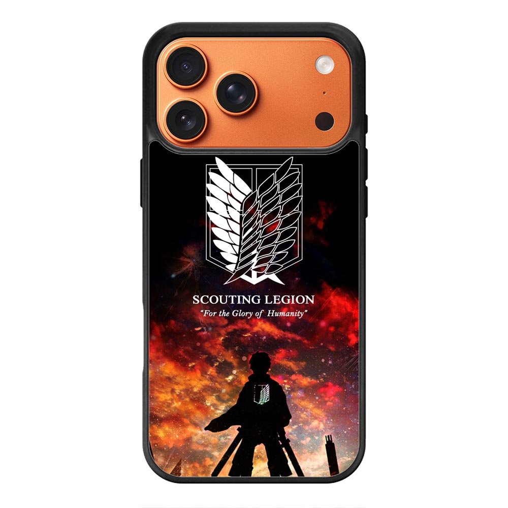 Attack On Titan iPhone 17 Pro Max Case QC0133