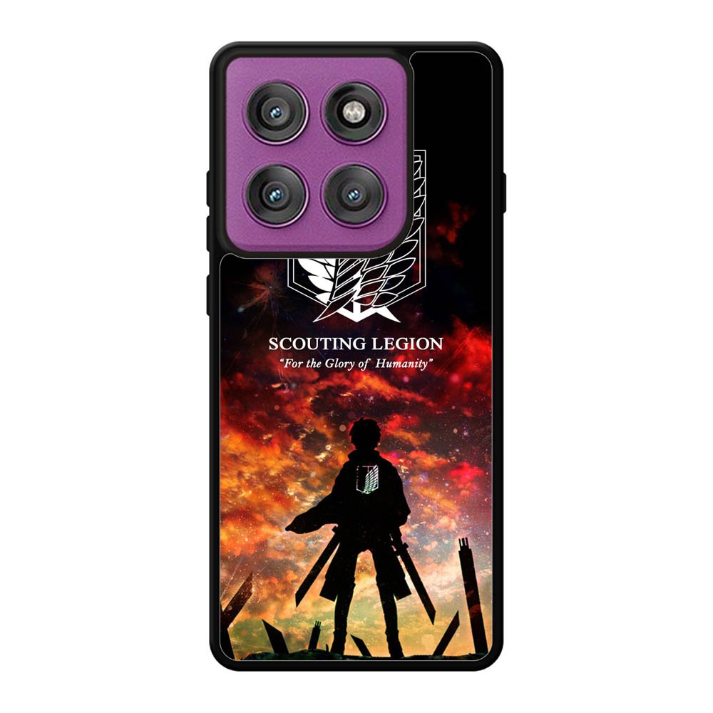 Attack On Titan Motorola Moto Edge 60 Pro Case QC0133