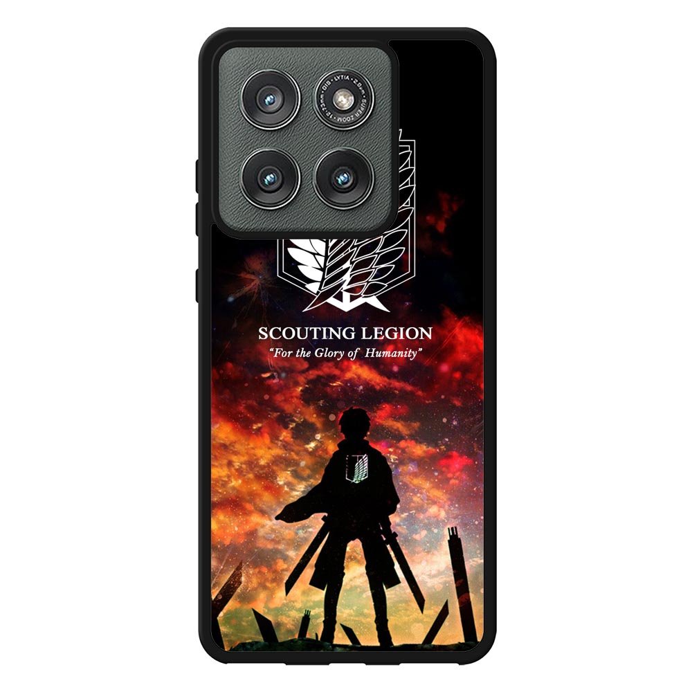 Attack On Titan Motorola Moto Edge 2025 Case QC0133
