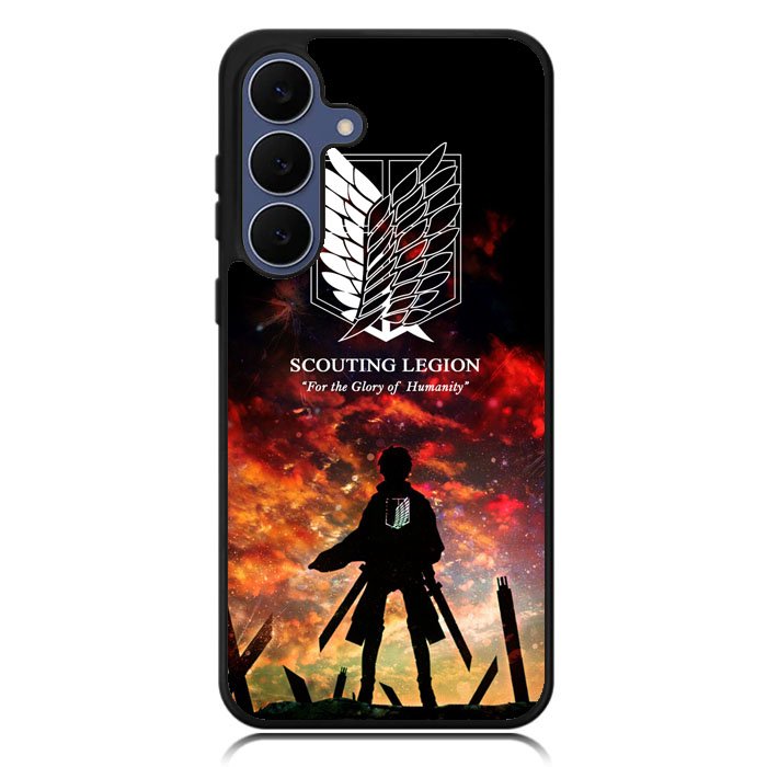 Attack On Titan Samsung Galaxy S25 FE Case OV0133