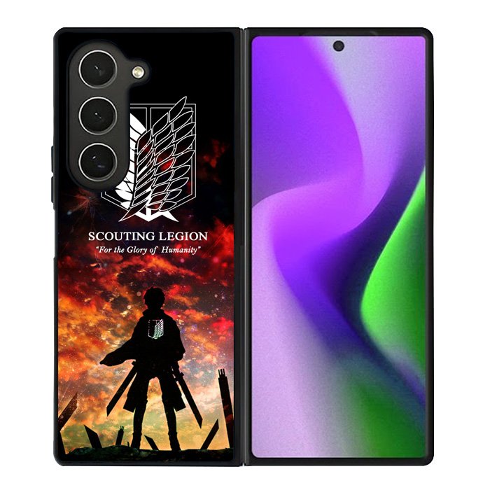 Attack On Titan Samsung Galaxy Z Fold 6 5G 2024 Case OV0133