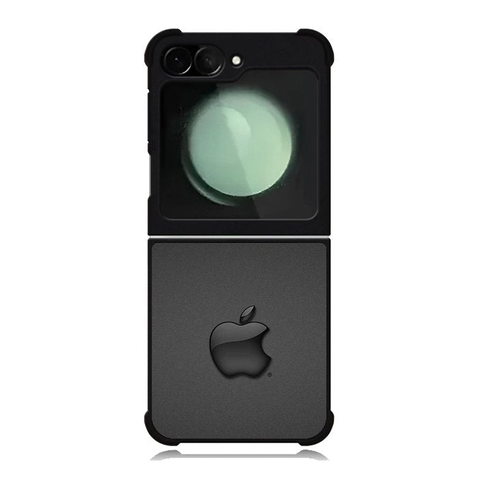 Apple Logo Black Samsung Galaxy Z Flip 6 5G 2024 Case OV0134