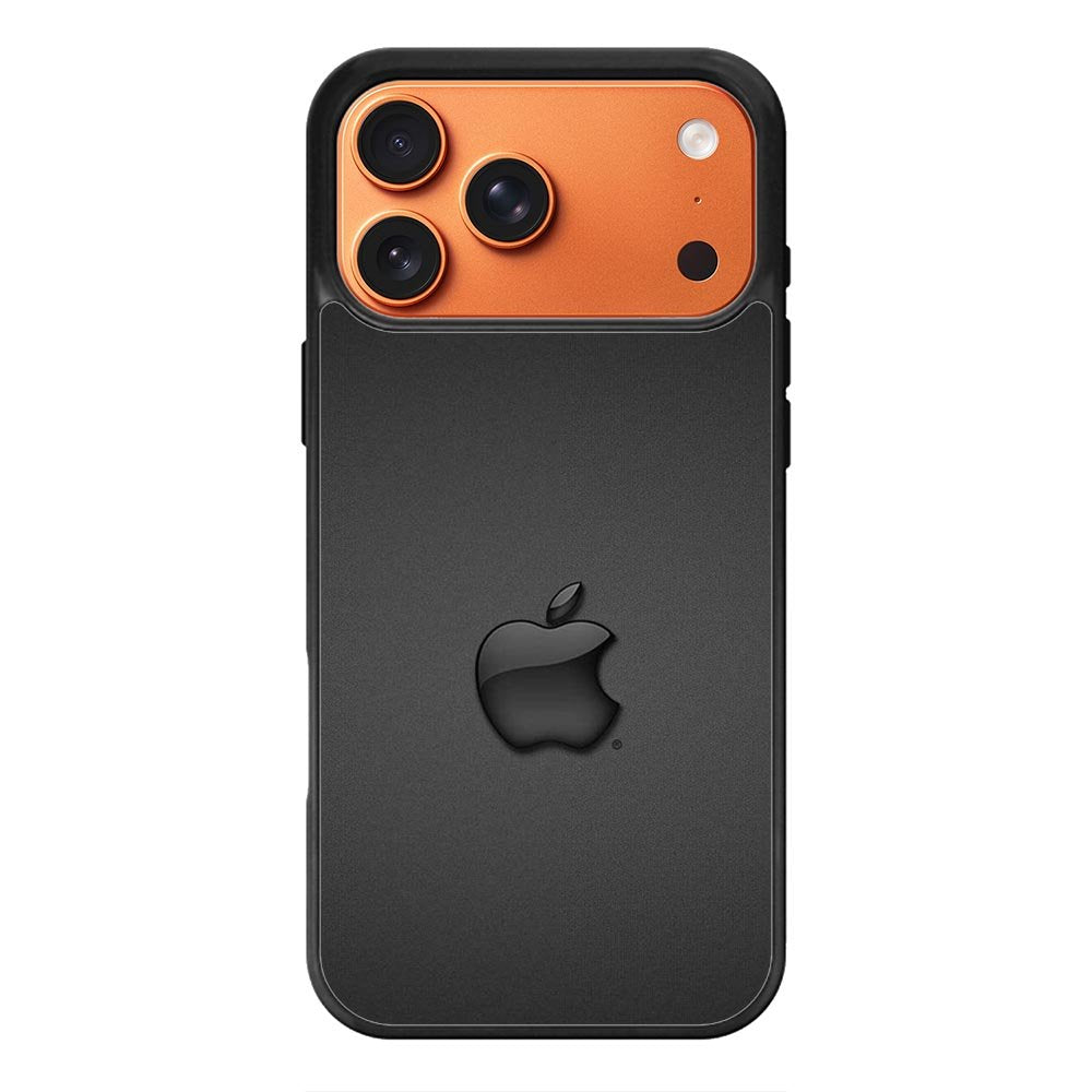 Apple Logo Black iPhone 17 Pro Max Case OV0134