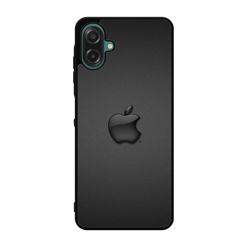 Apple Logo Black Samsung Galaxy A07 Case OV0134