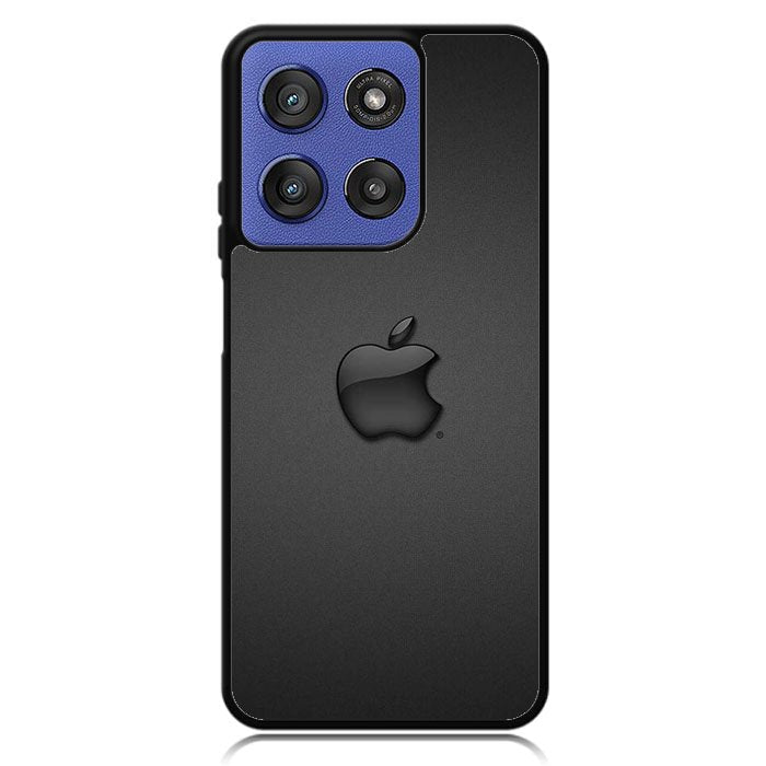 Apple Logo Black Motorola Moto G Stylus 5G 2025 Case OV0134