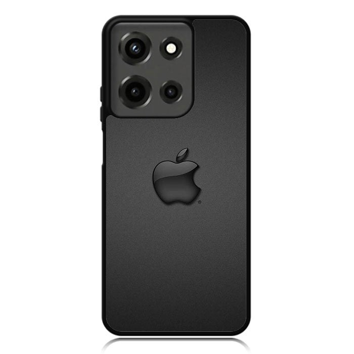 Apple Logo Black Motorola Moto G 5G 2025 Case OV0134