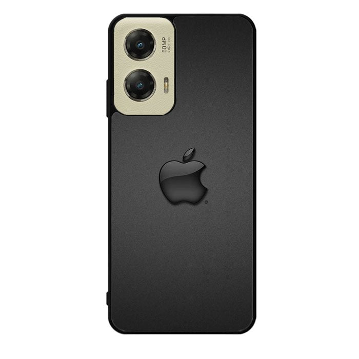 Apple Logo Black Motorola Moto G Stylus 5G 2024 Case OV0134