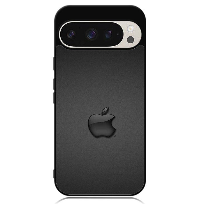 Apple Logo Black Google Pixel 9 | Pixel 9 Pro Case OV0134